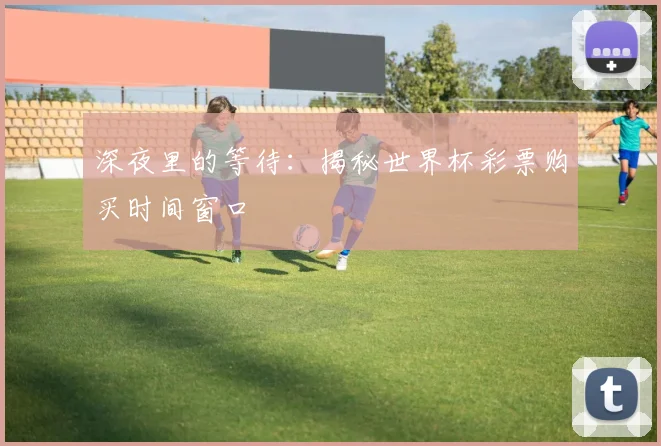 深夜里的等待：揭秘世界杯彩票购买时间窗口